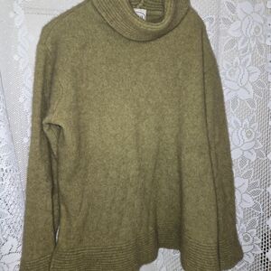 Merino Wool Possum Fur And Silk Sweater Size M
